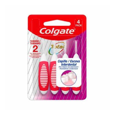 Kit Escova Dental Colgate Interdental 4 Unidades